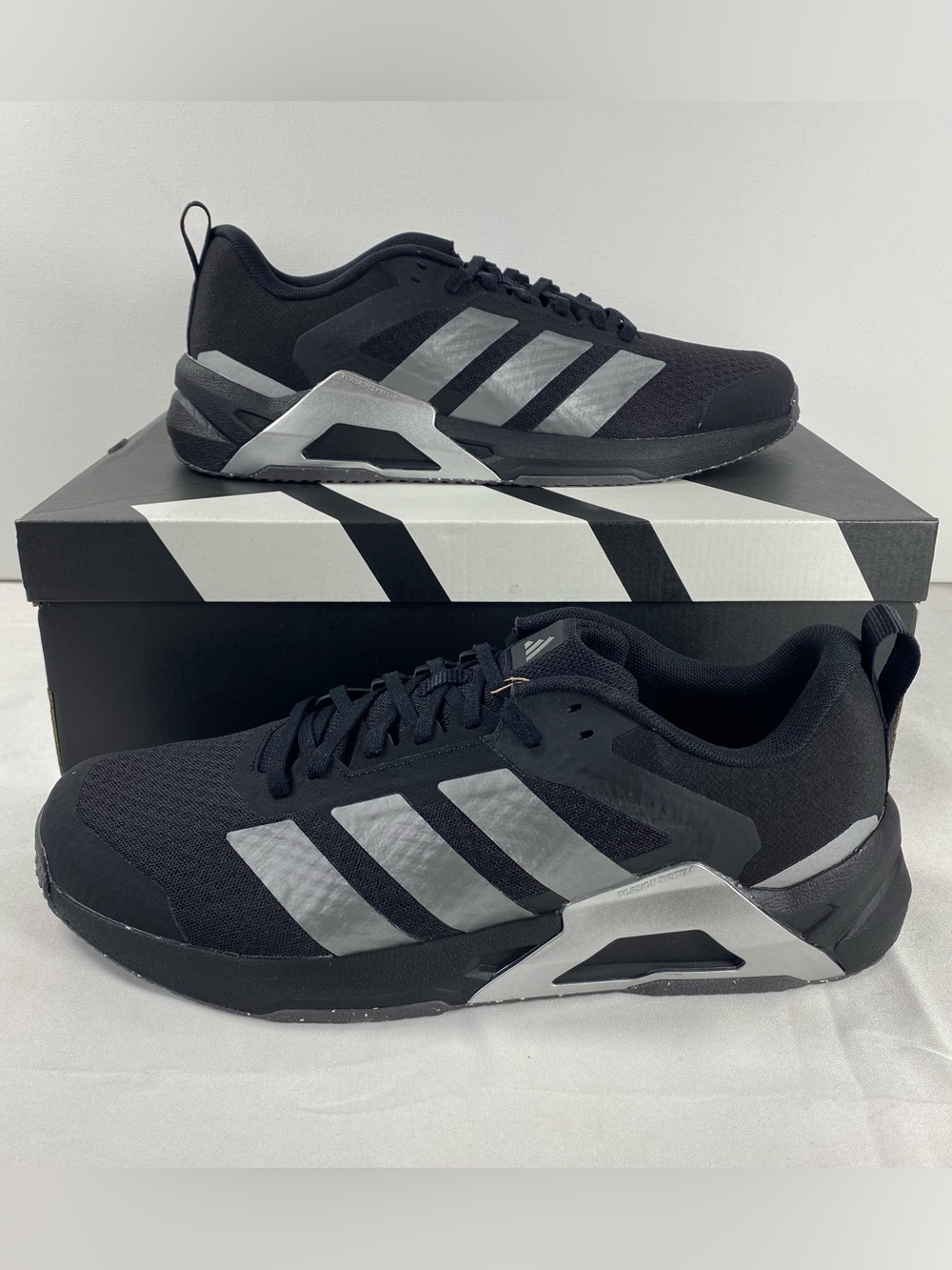 adidas Dropset Control Trainer M JQ1445 Mens 11 Black Iron Metallic NEW